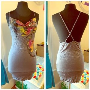 Wet Seal Sexy Open Back Shirt